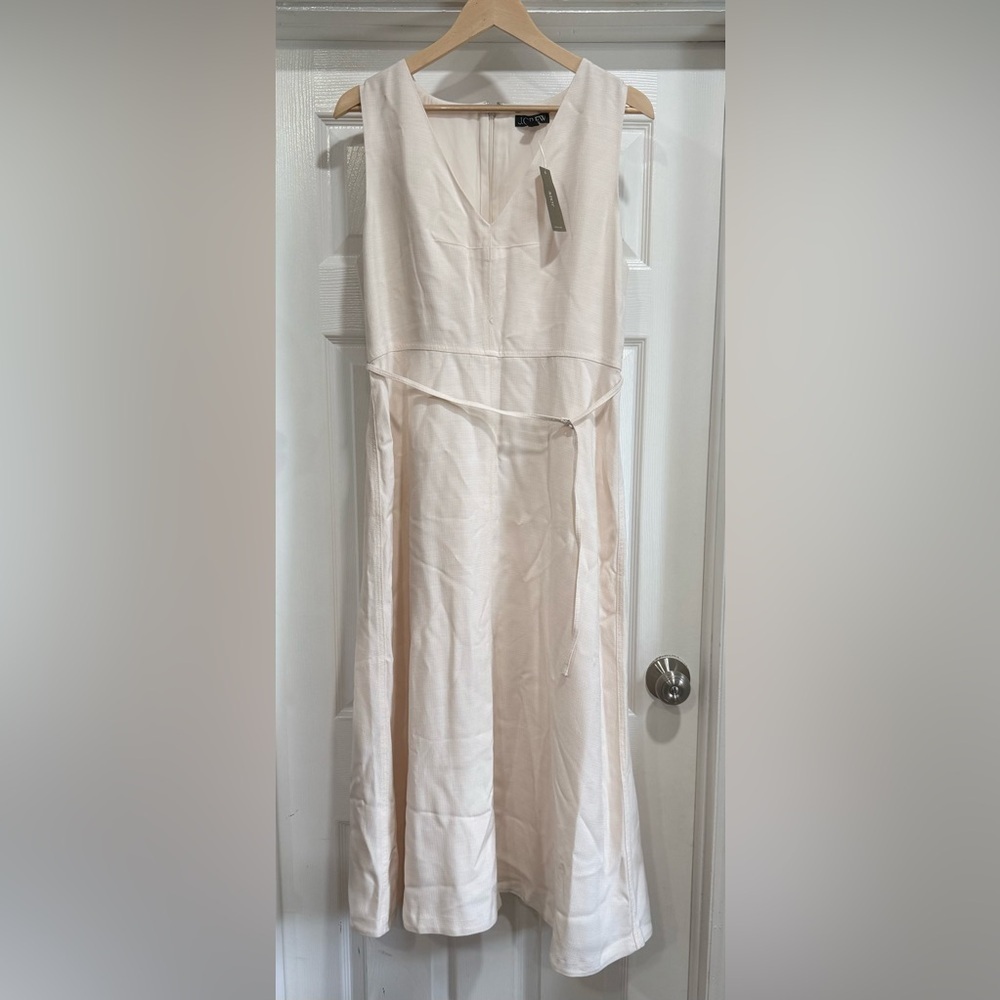 J. Crew Ivory Midi Dress - Picture 6 of 7